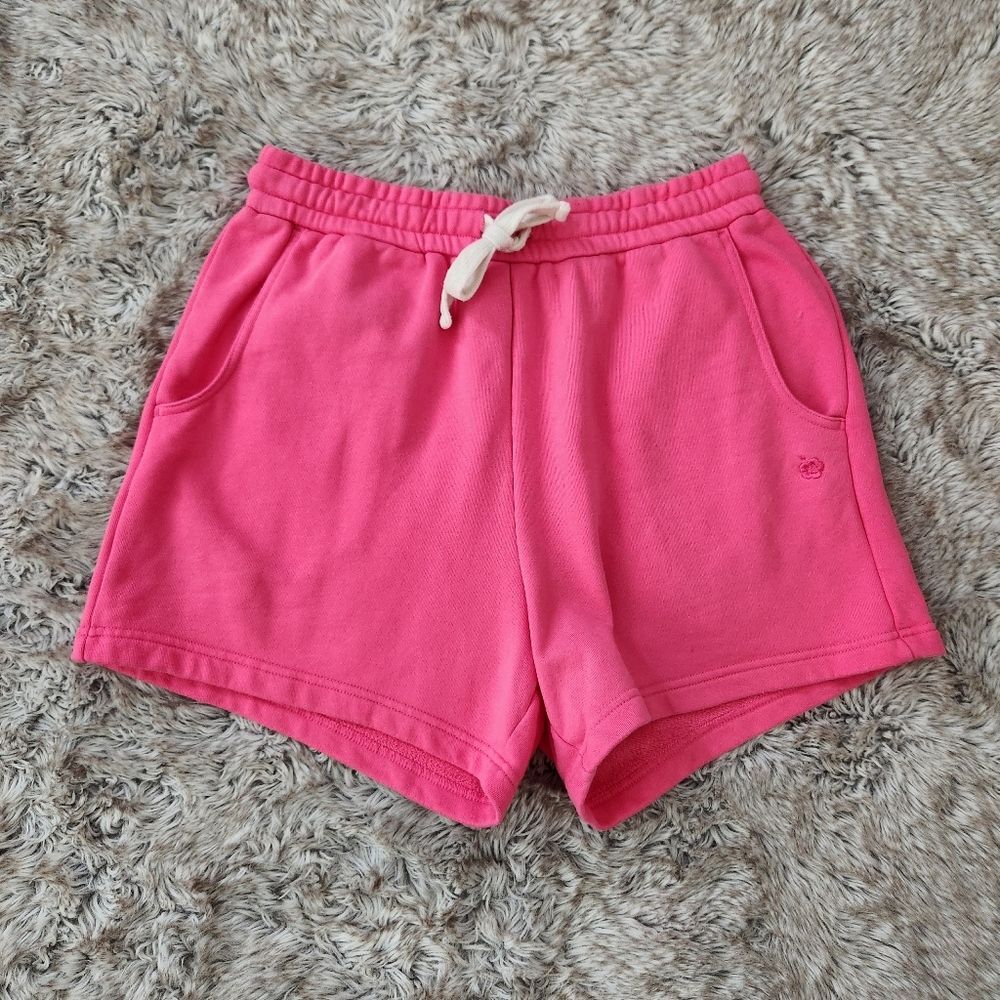 Okanui Women's Teams Track Fleece Shorts Hot Pink Size‎ Large